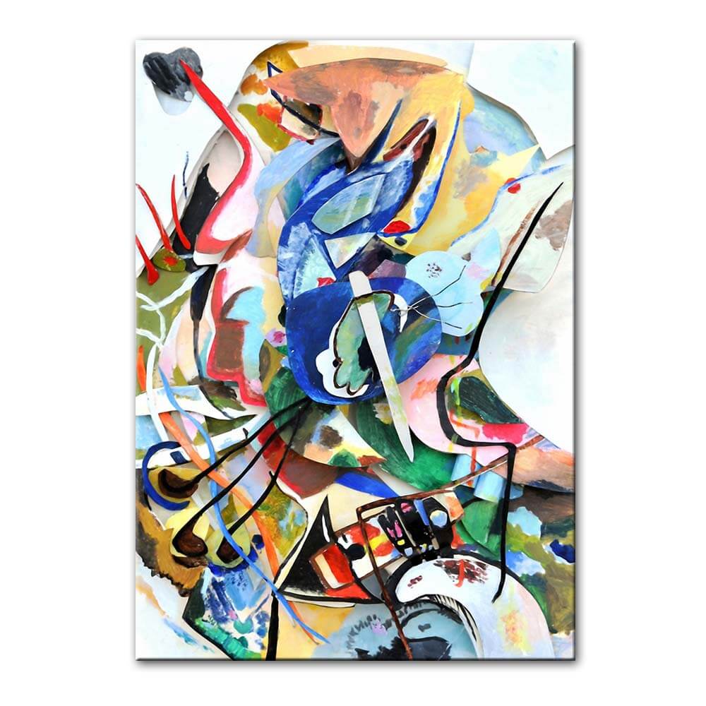 Print of Famous Kandinsky Abstract Art
