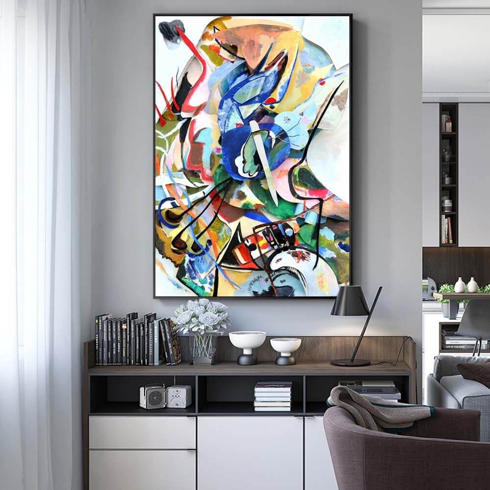 Print of Famous Kandinsky Abstract Art