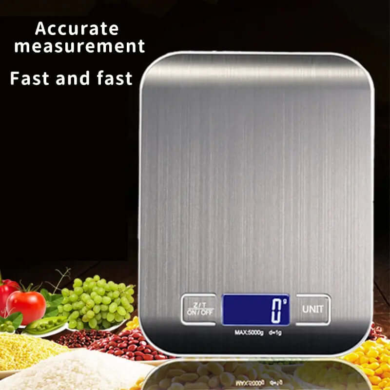 Rechargeable stainless steel electronic scales