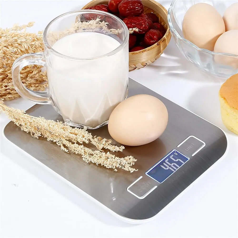 Rechargeable stainless steel electronic scales