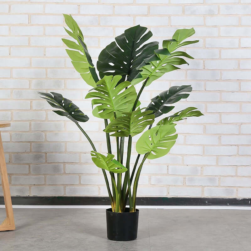 Real Touch Taro Leaves