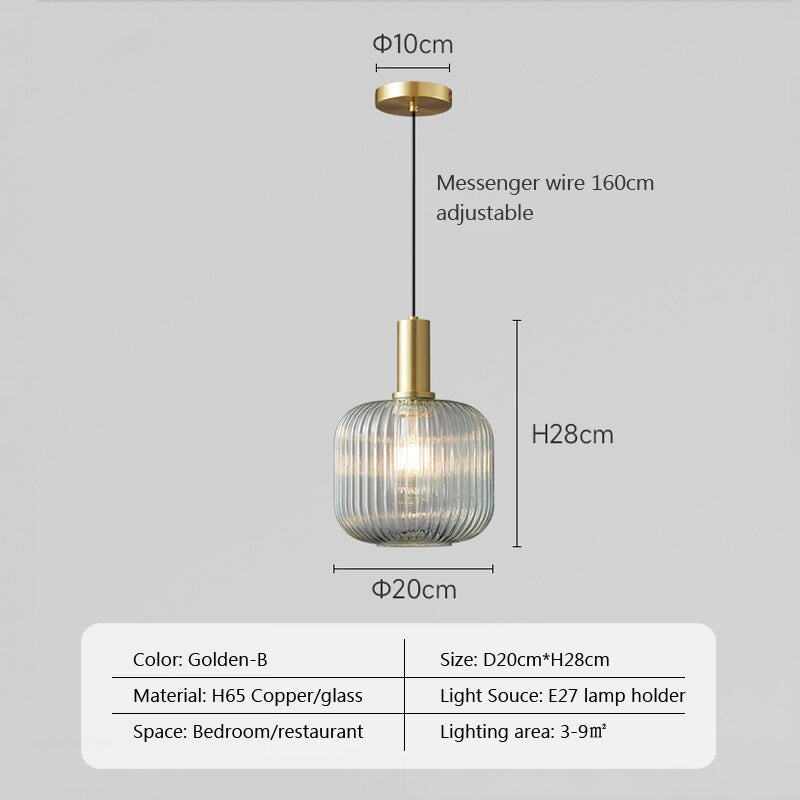 Nordic Glass Pendant Lights