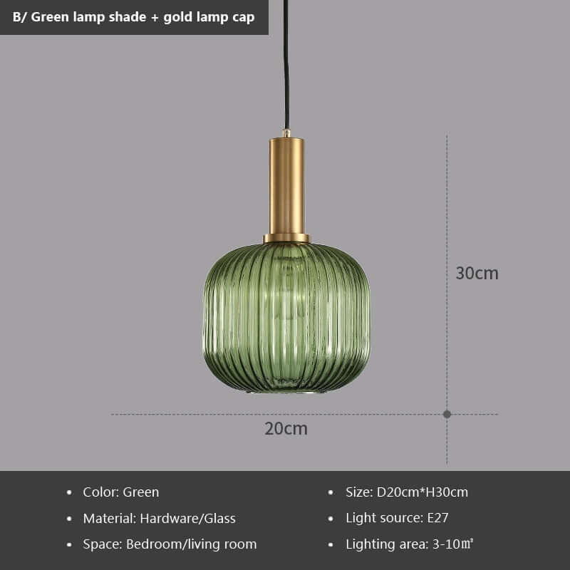 Pendant Light: Modern Nordic Glass Hanging Lighting Fixtures
