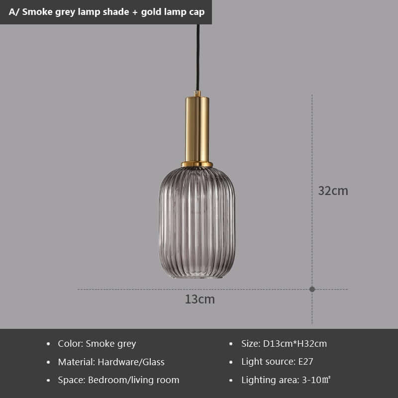 Pendant Light: Modern Nordic Glass Hanging Lighting Fixtures