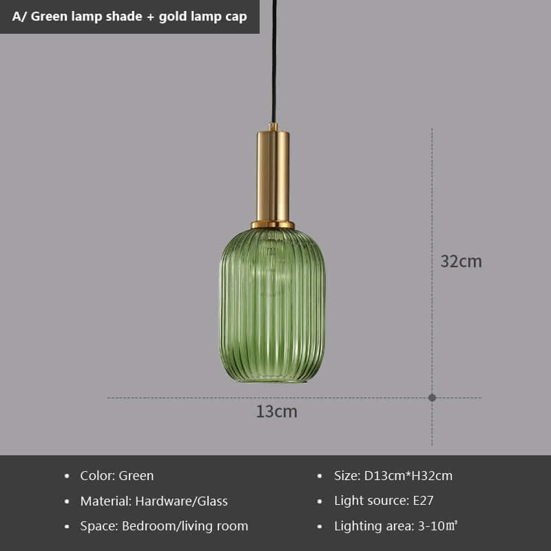 Pendant Light: Modern Nordic Glass Hanging Lighting Fixtures