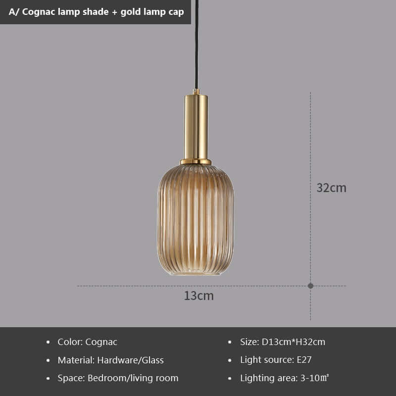 Pendant Light: Modern Nordic Glass Hanging Lighting Fixtures