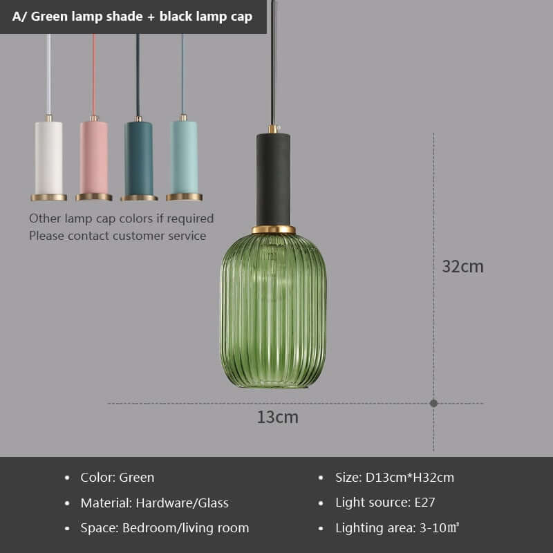 Pendant Light: Modern Nordic Glass Hanging Lighting Fixtures