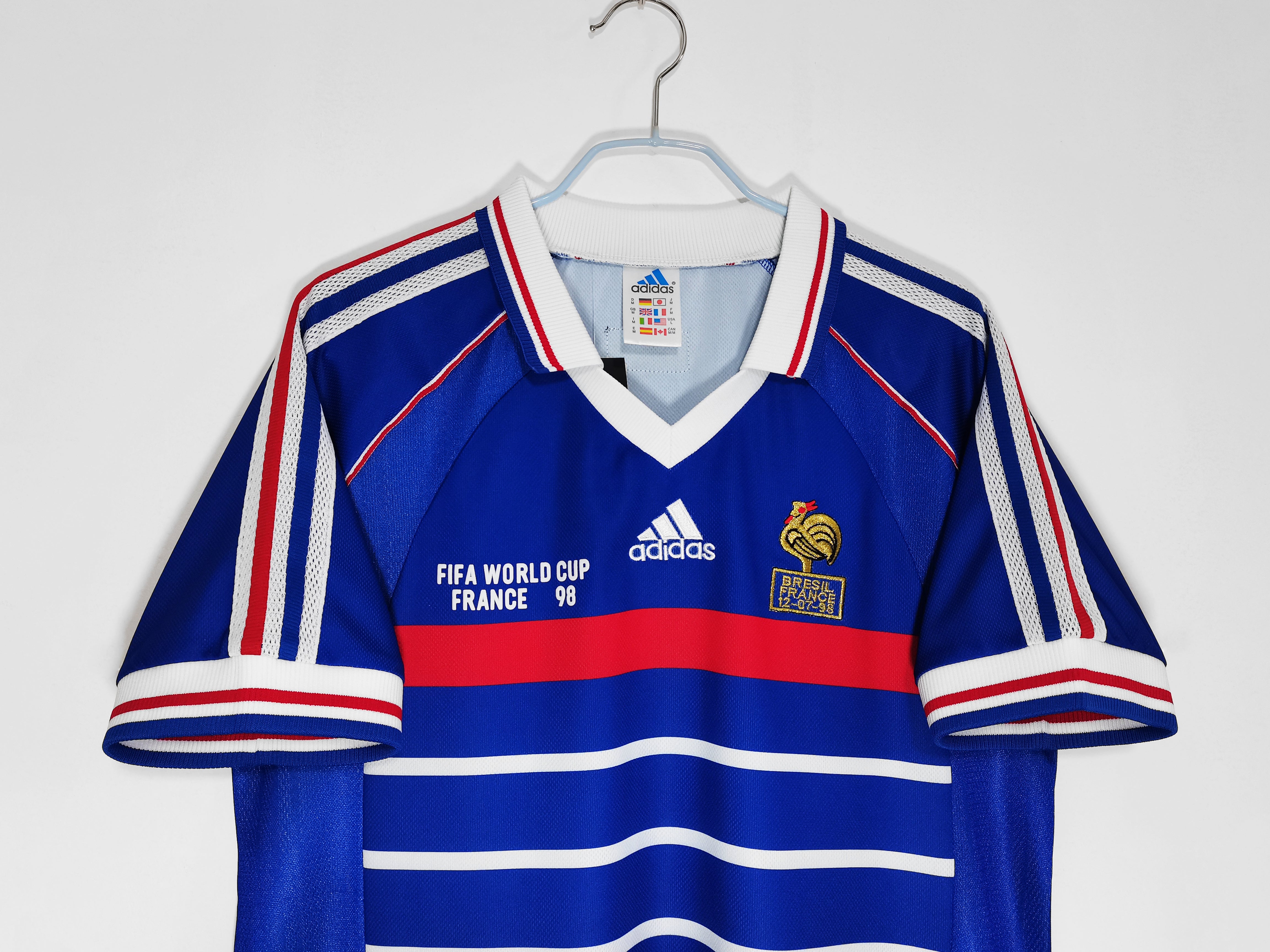 France 1998 jersey - Retro kit