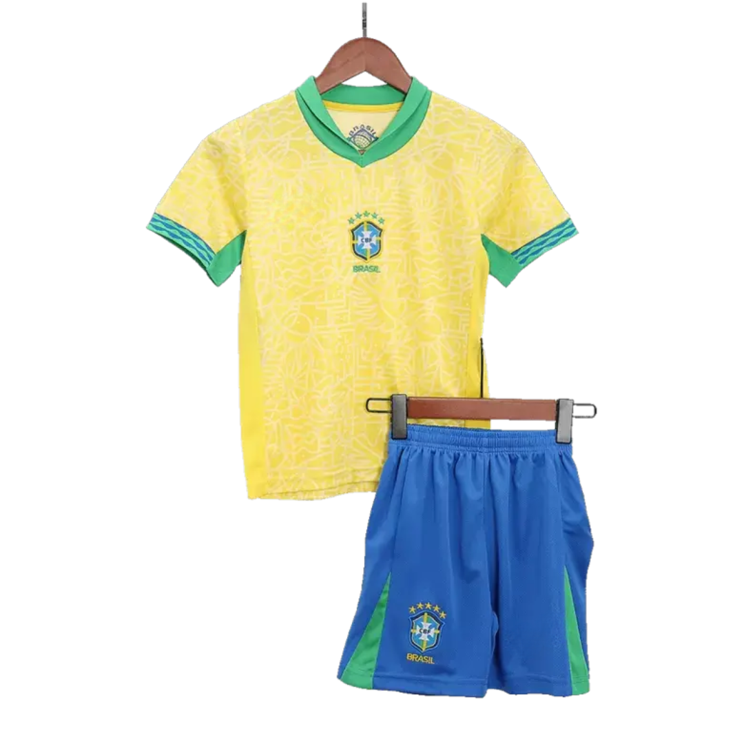 Brazil Home Jersey 24/25 - Kids